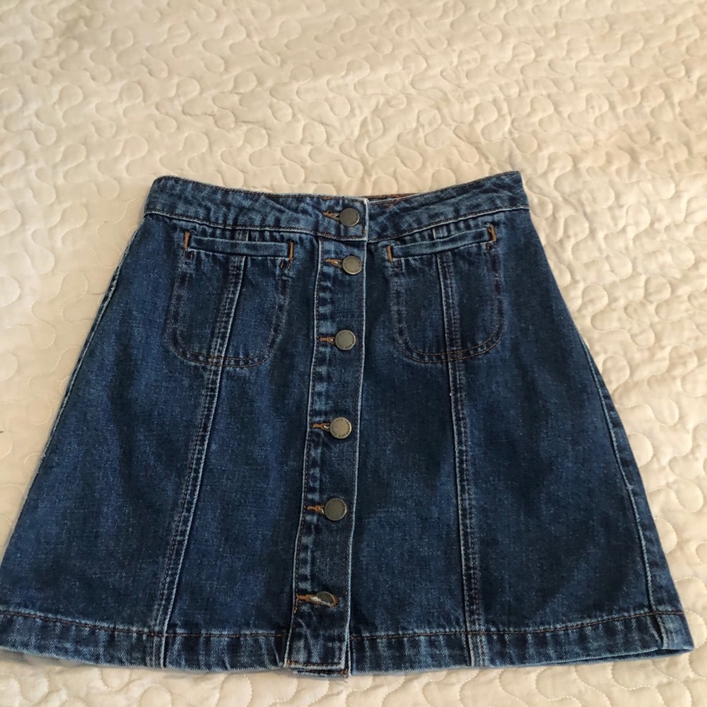 Denim skirt